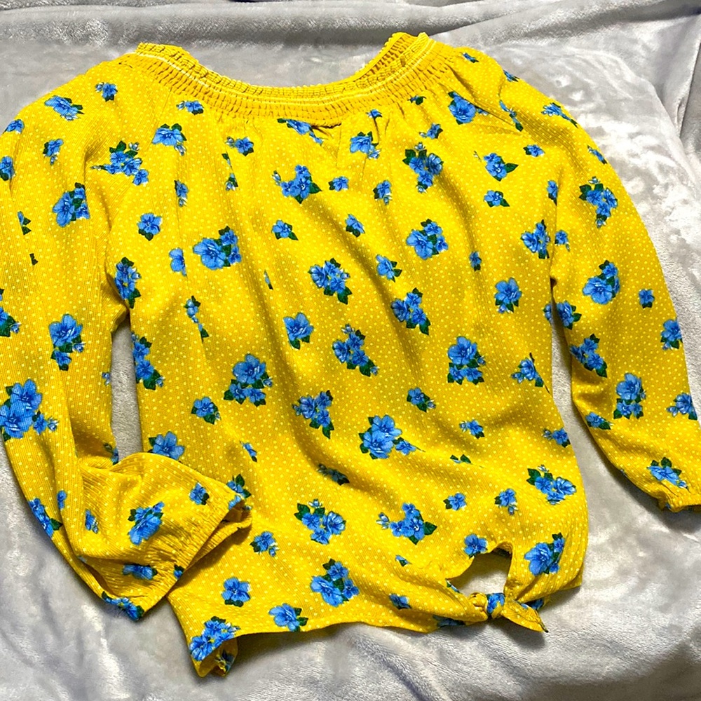 Women Shirt with Knot Hem🎁🍂